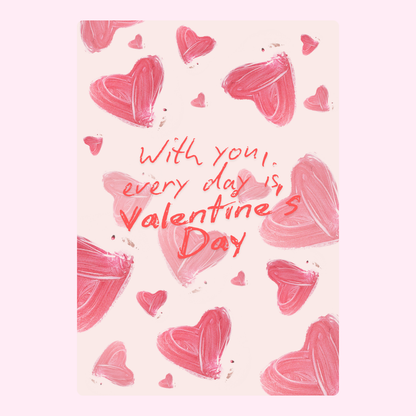 Valentine's Day card with hearts and message (15_cf10a819)