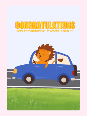 Congratulations On Passing Your Test!