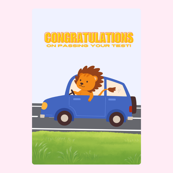 Congratulations On Passing Your Test!