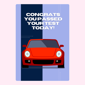 You Passed Your Test Today!