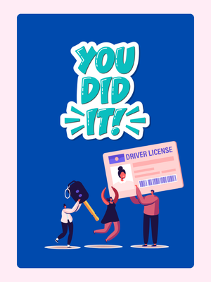 You Did It! - Blue