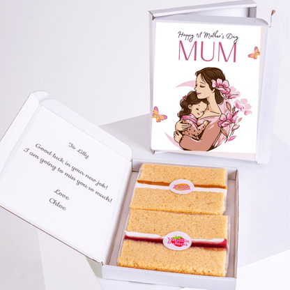 Mother's Day card & cake gift for Mum, from Lilly