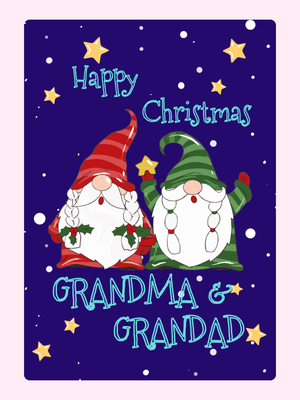 Happy Christmas Grandma and Grandad