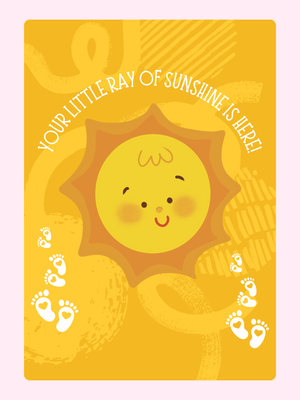 Your Little Ray Of Sunshine Is Here!