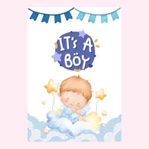 It's A Boy - Blue