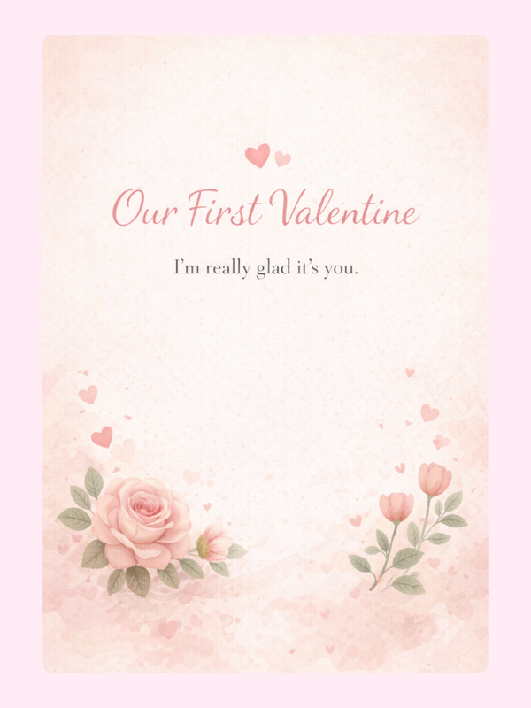 Really Glad It's You Cake Card, Valentine's Day
