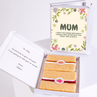 Cake gift box for Mum, with message and Mum card, from 17_98b4ab82...