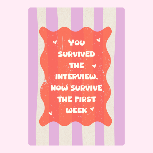 The First Week
