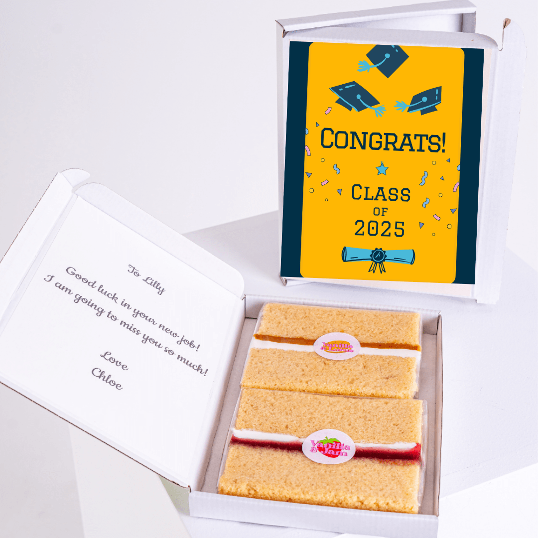 Graduation cake box, Congrats Class of 2025, gift for Lilly