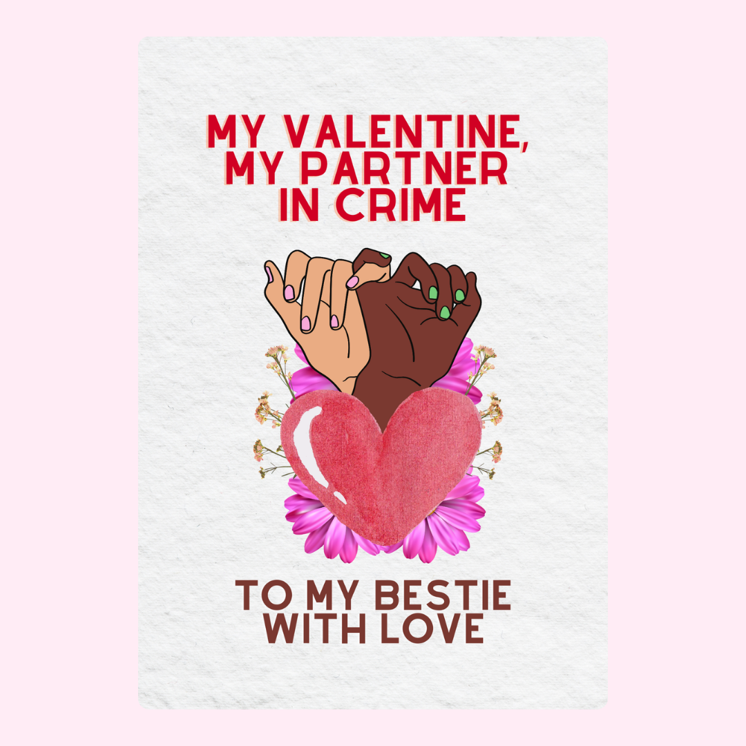 My Valentine, my partner in crime with hands and heart.