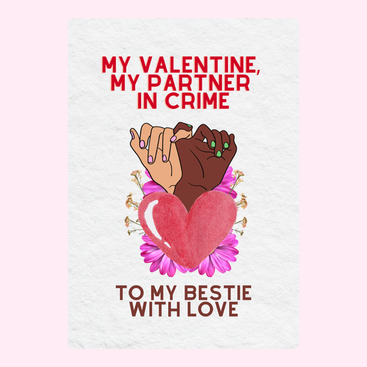 My Valentine, my partner in crime with hands and heart.