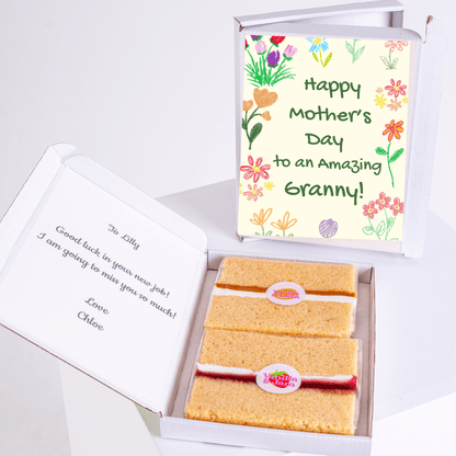 Mother's Day cake gift for Granny with card.