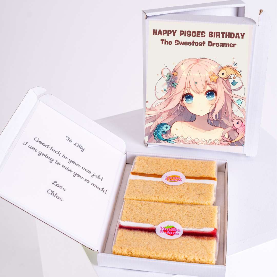 Pisces birthday cake gift for Lilly - The Sweetest Dreamer