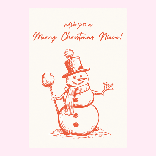 Wish You A Merry Christmas Niece