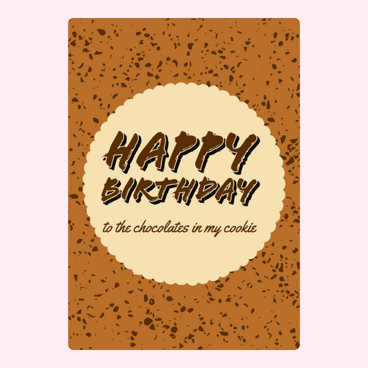 Happy Birthday chocolate cookie card (18_59ea6350)
