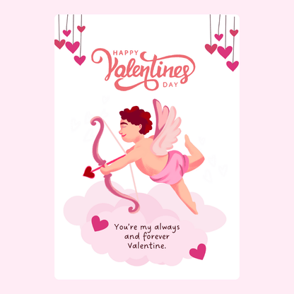 Happy Valentine's Day card with Cupid - 18_cb28a440