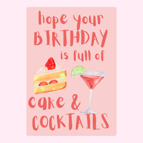 Cake & Cocktails