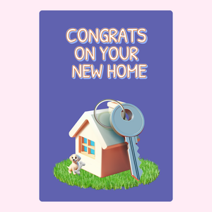 Congrats On Your New Home - Key