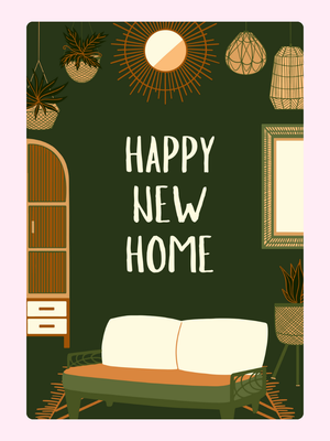 Happy New Home - Green