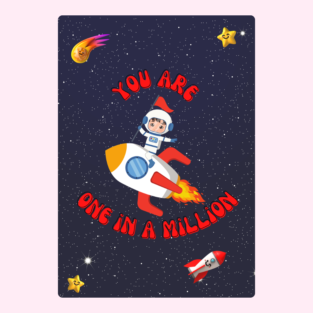 You are one in a million card - 19_13f093f2