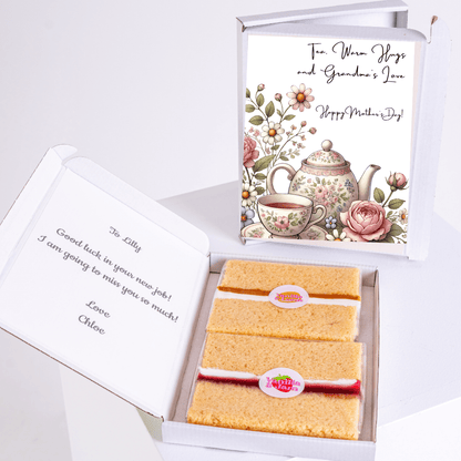 Mother's Day cake gift with card for Lilly