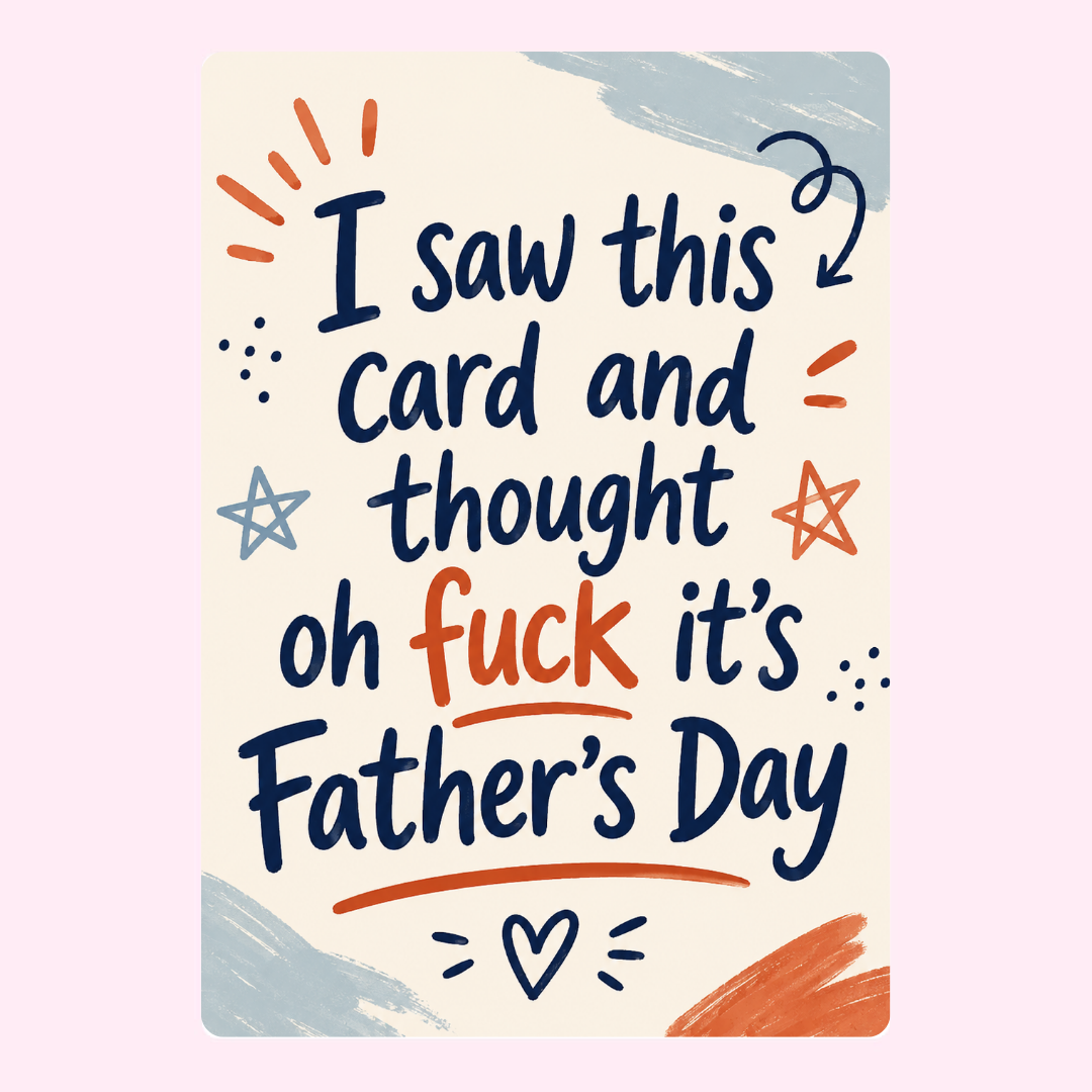 Father's Day Reminder Cake Card | MailBakes
