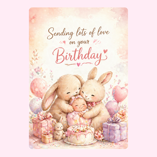 Somebunny Special Birthday Cake Card | MailBakes