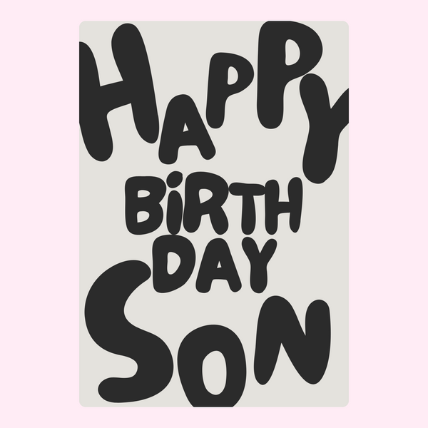 Happy Birthday Son