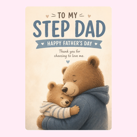 Warm Bear Hugs & Heartfelt Love Cake Card | MailBakes