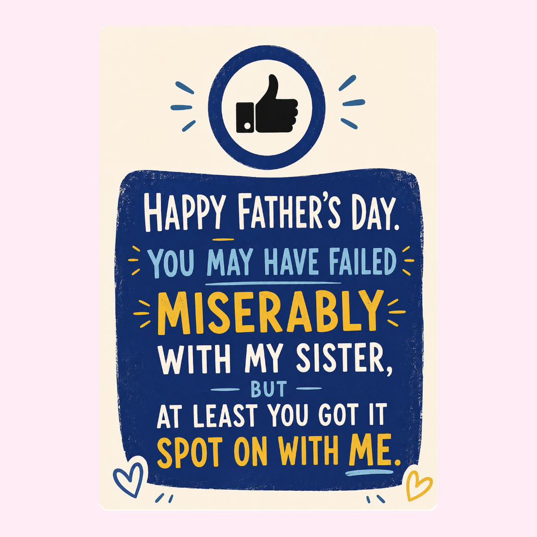 Spot On Favorite Child Cake Card | MailBakes