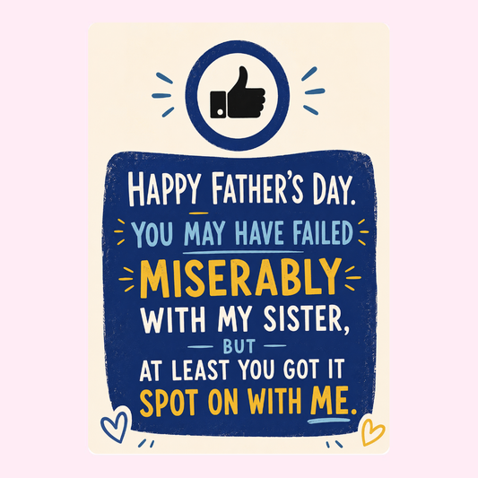 Spot On Favorite Child Cake Card | MailBakes