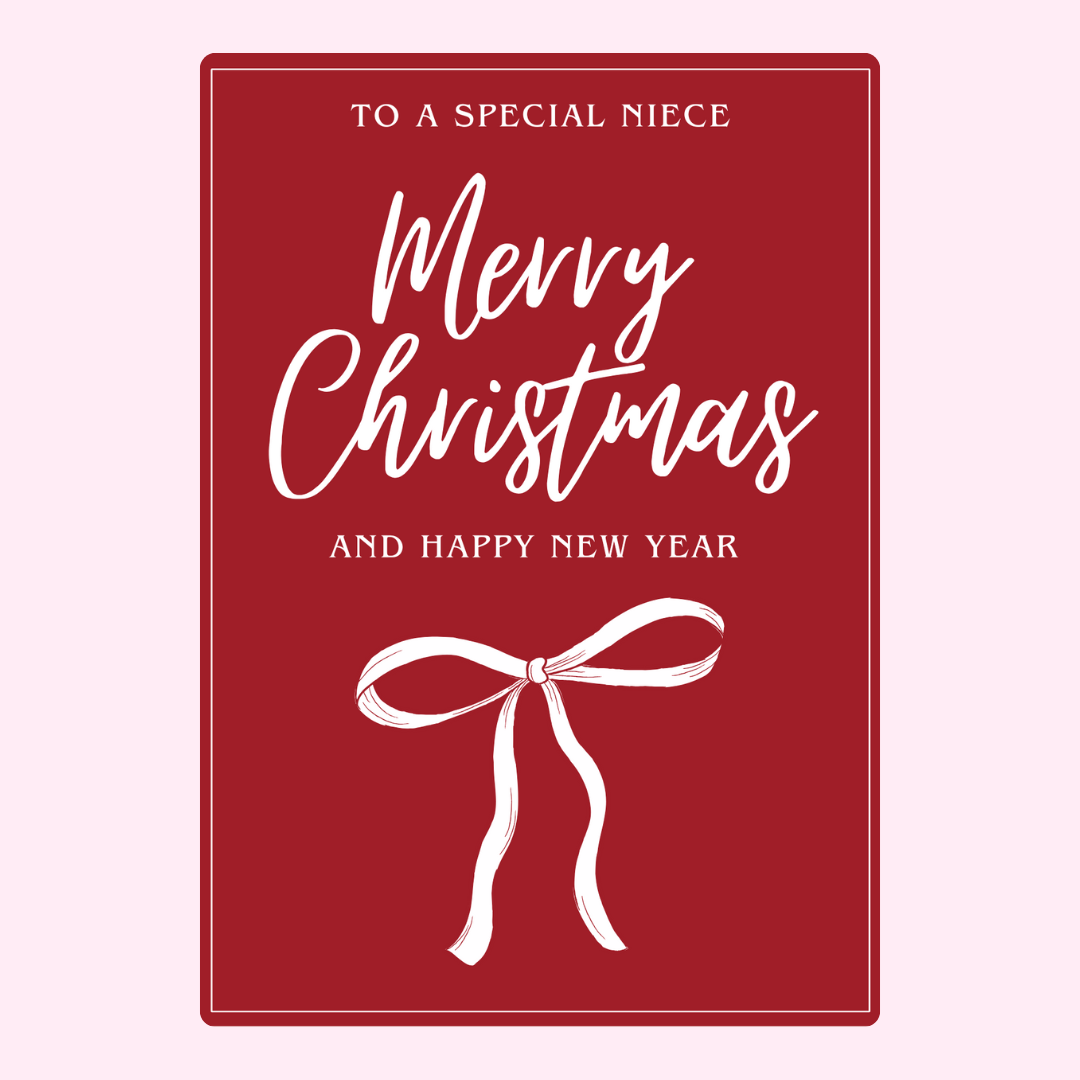 To A Special Niece