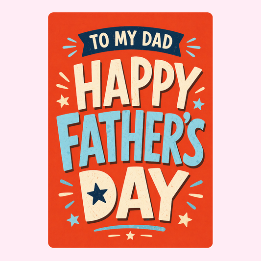 To My Dad Happy Father’s Day Cake Card | MailBakes