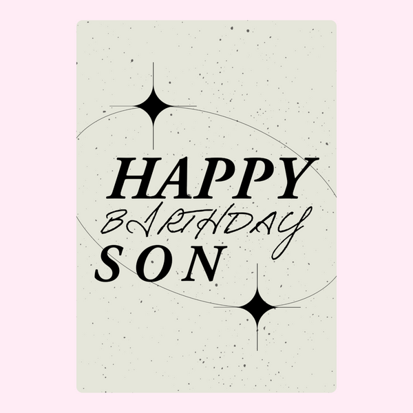 Happy Birthday Son