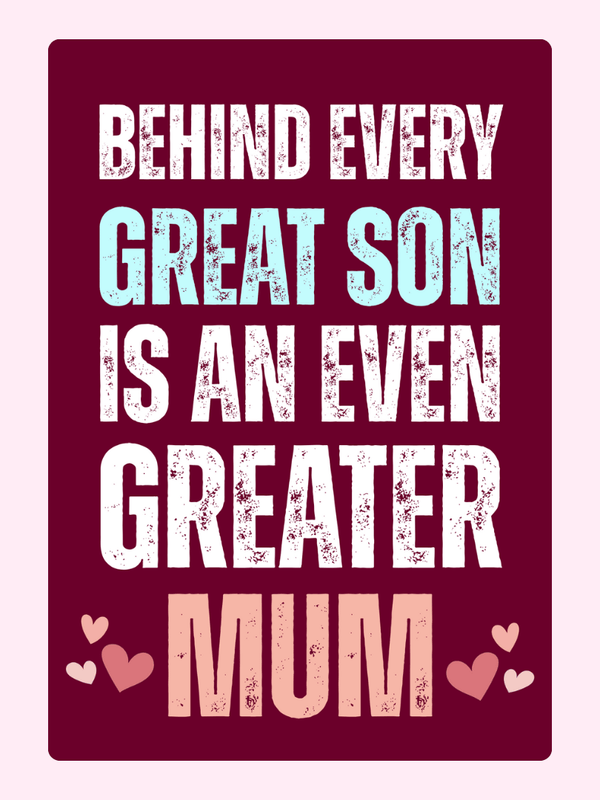 Greater Mum Cake Card