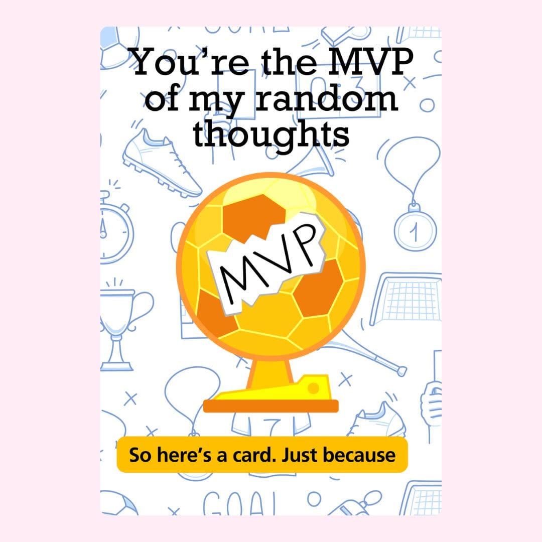 MVP card for random thoughts.