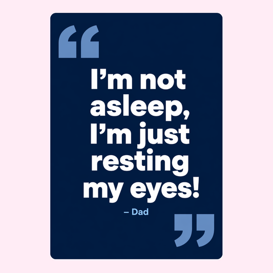 Resting Dad Mode Father’s Day Cake Card | MailBakes