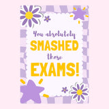 Exam Results cake cards