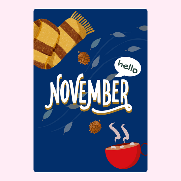 Hello November - Blue