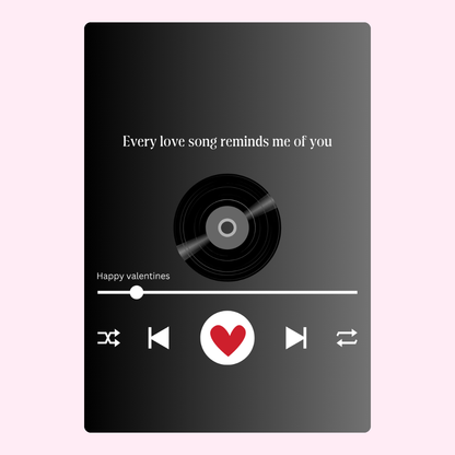 Every love song reminds me of you