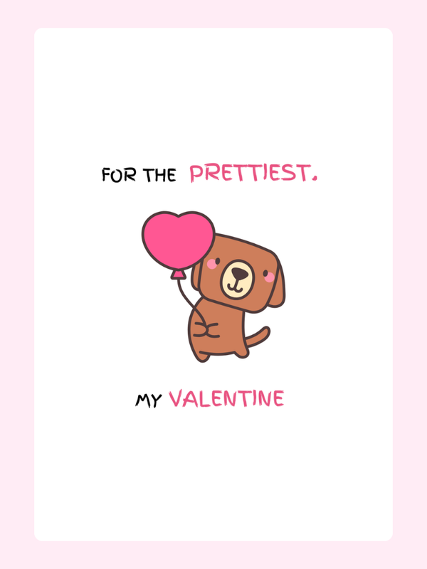 My Valentine_78 Cake Card, for a girlfriend