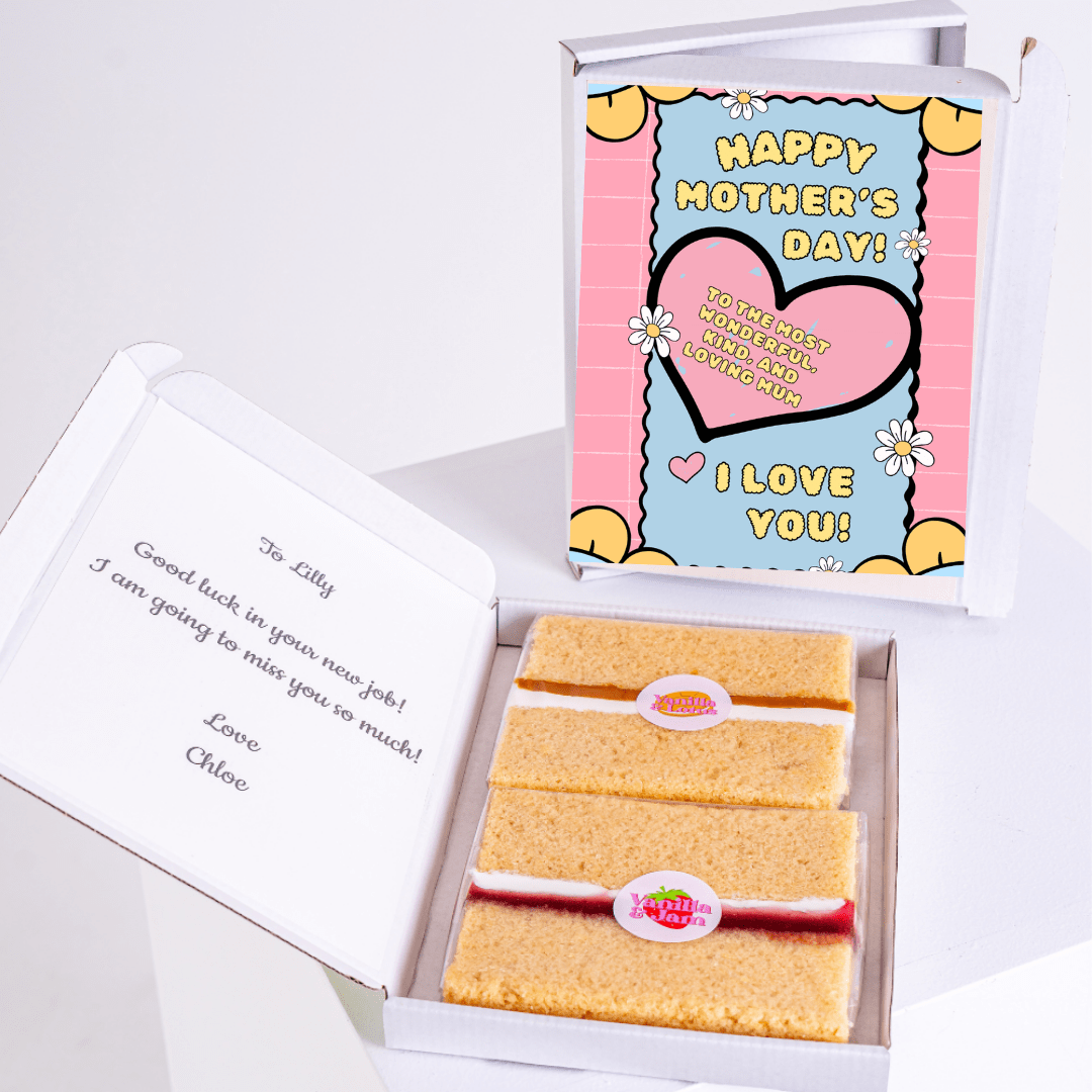 Mother's Day cake gift for Lilly with personalized message.