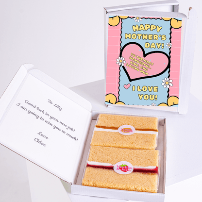Mother's Day cake gift for Lilly with personalized message.