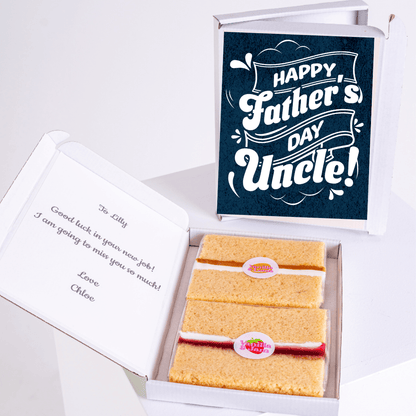 Father's Day cake gift for Uncle