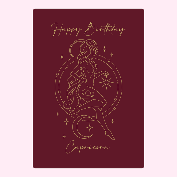 Happy Birthday Capricorn