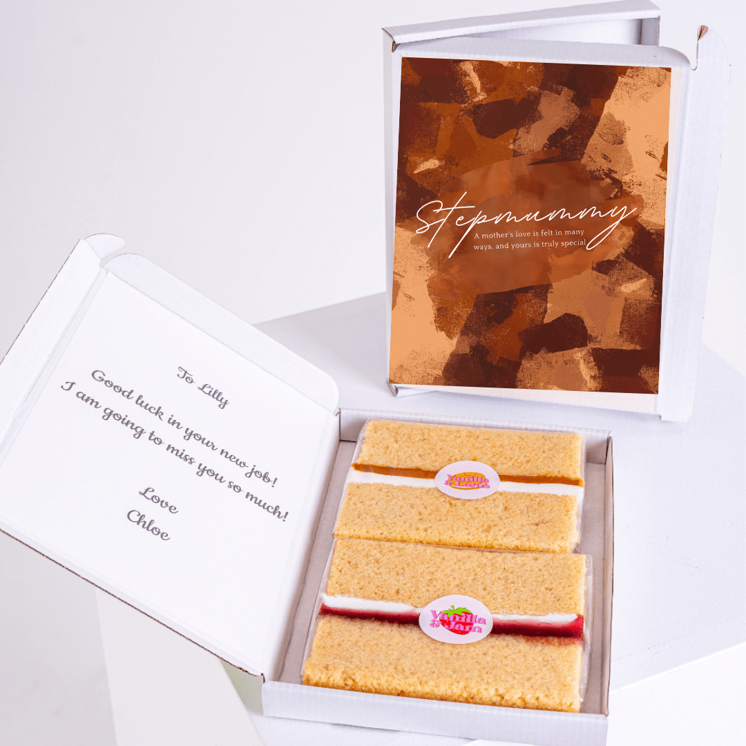 Stepmummy cake gift for Lilly, with farewell message, 21_53614a06-1410