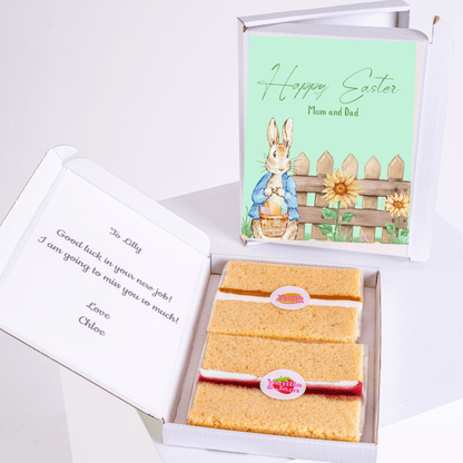 Easter cake gift box for Lilly