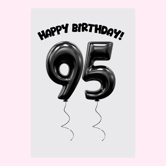 Happy 95th Birthday Card