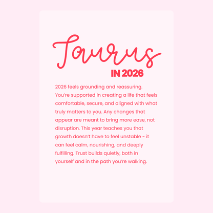 Taurus 2026