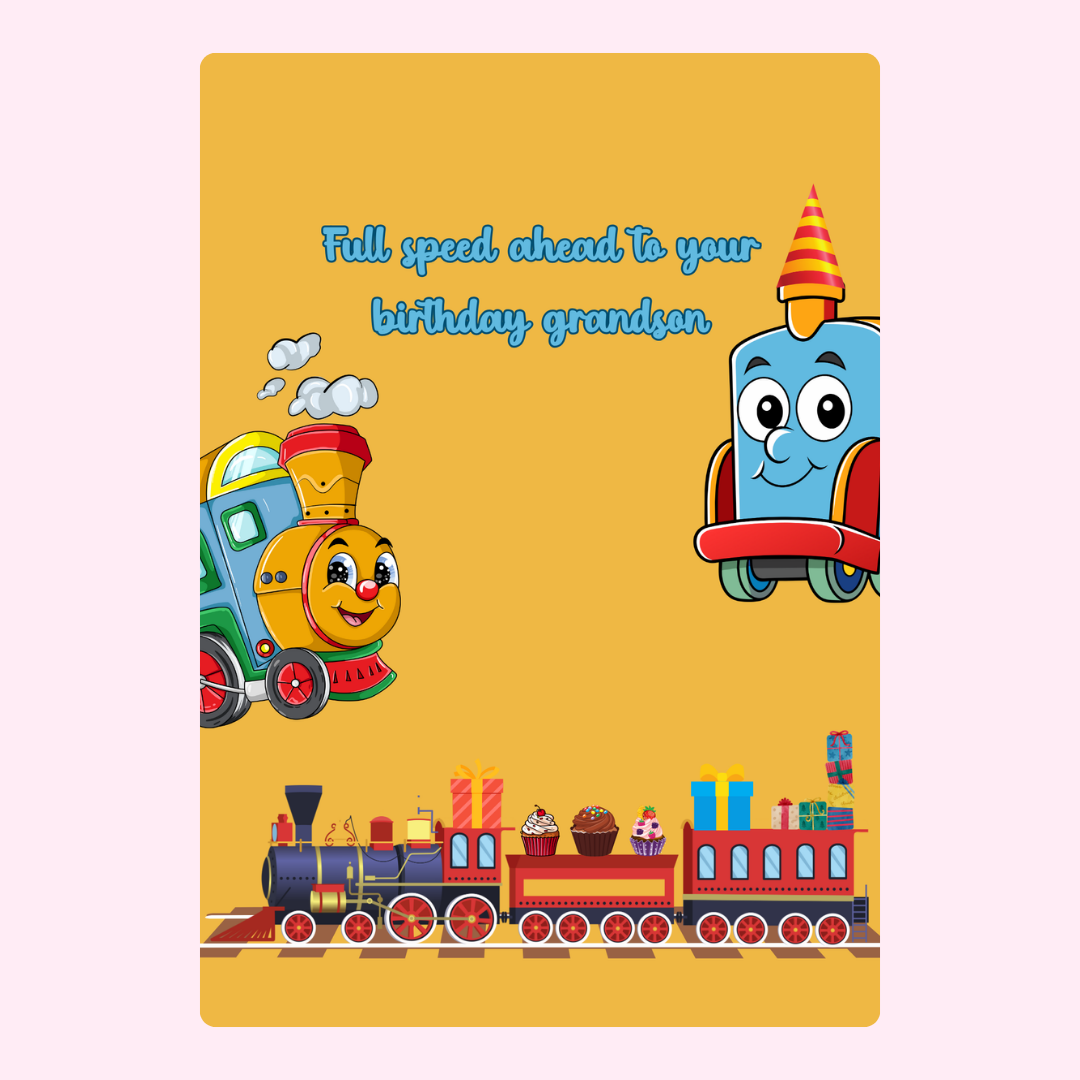 Your Birthday Grandson
